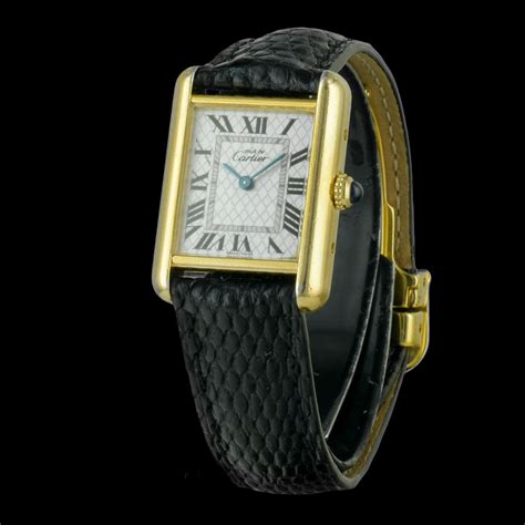 cartier tank must have|cartier tank vermeil.